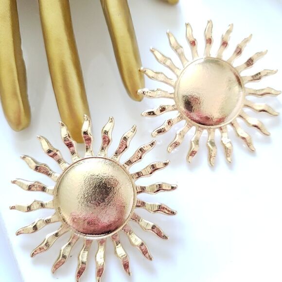 Zara  Sun  Earrings 🌞🌅☀️ - Picture 9 of 12
